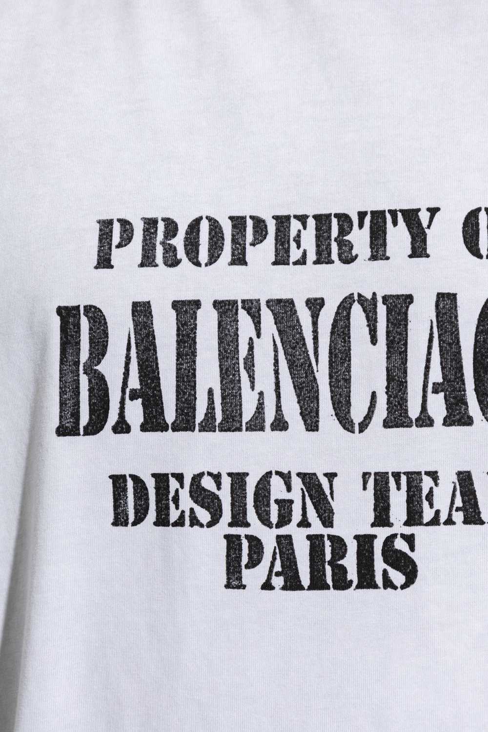 New balenciaga logo on sale design t shirt